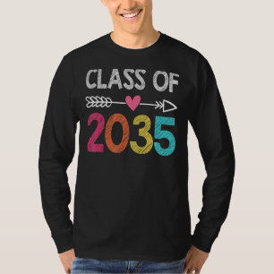 Class Of 2035 Pre-K Graduate Preschool Graduation T-Shirt