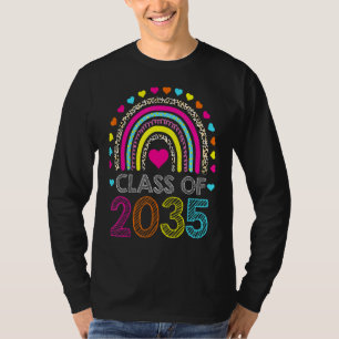 Class Of 2035 Pre K Graduate Preschool Graduation T-Shirt
