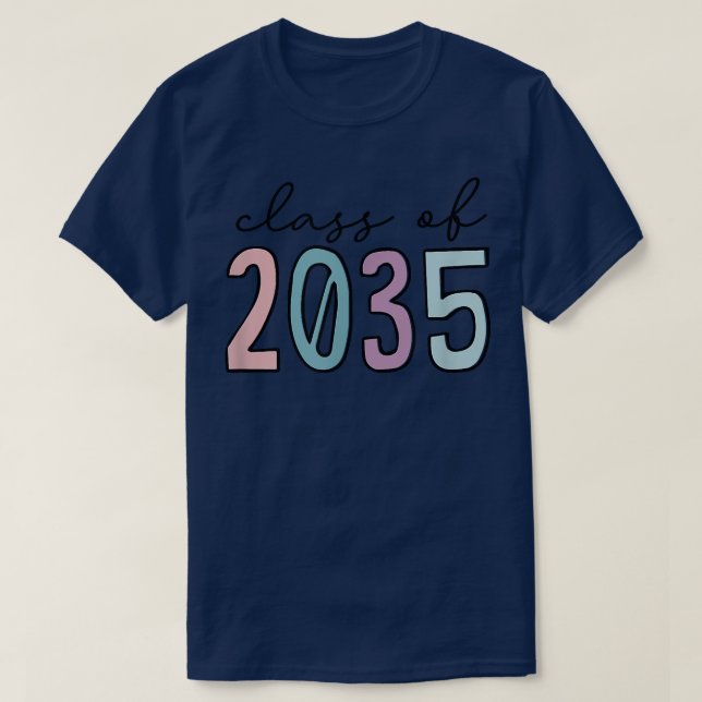 Class Of 2035  T-Shirt (Design Front)