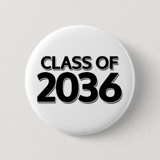Class of 2036 6 cm round badge