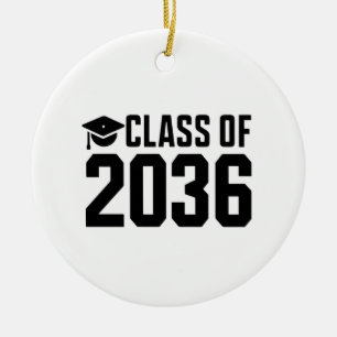 Class Of 2036 Grow With Me Back to School Ceramic Tree Decoration