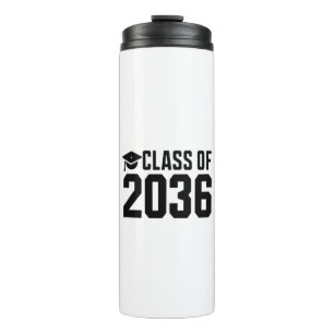 Class Of 2036 Grow With Me Back to School Thermal Tumbler