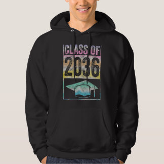 Class Of 2036 Grow With Me Graduation First Day Of Hoodie