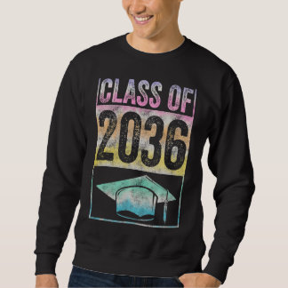 Class Of 2036 Grow With Me Graduation First Day Of Sweatshirt