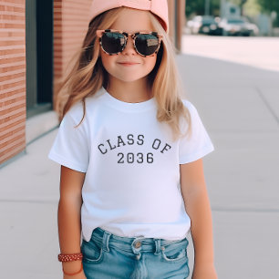 "Class of 2036" Kindergarten First Day of School T-Shirt
