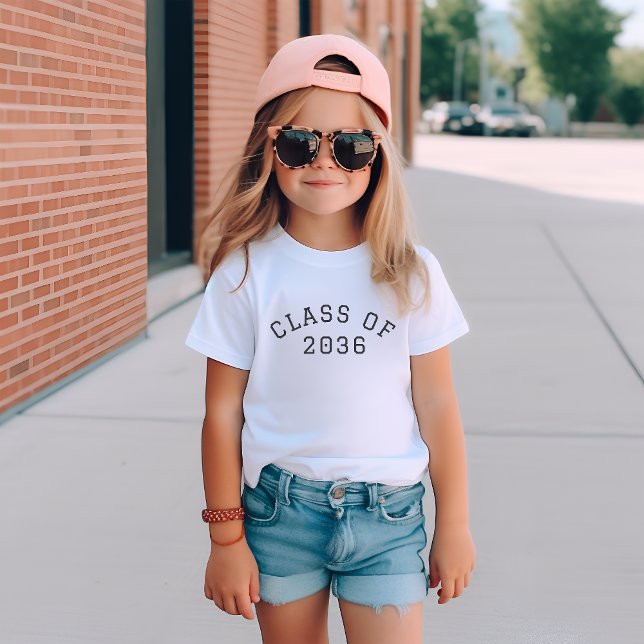 "Class of 2036" Kindergarten First Day of School  T-Shirt (Creator Uploaded)