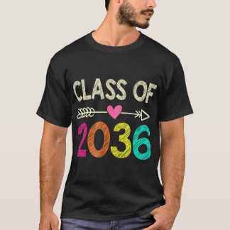 Class Of 2036 Shirt Pre-K Graduate Preschool Gradu