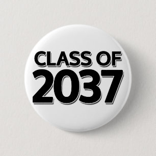 Class of 2037 6 cm round badge