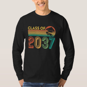 Class Of 2037 Grow With Me Pre K Graduate Vintage T-Shirt