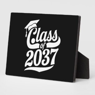 Class Of 2037 Grow With Me Proud Graduate Plaque