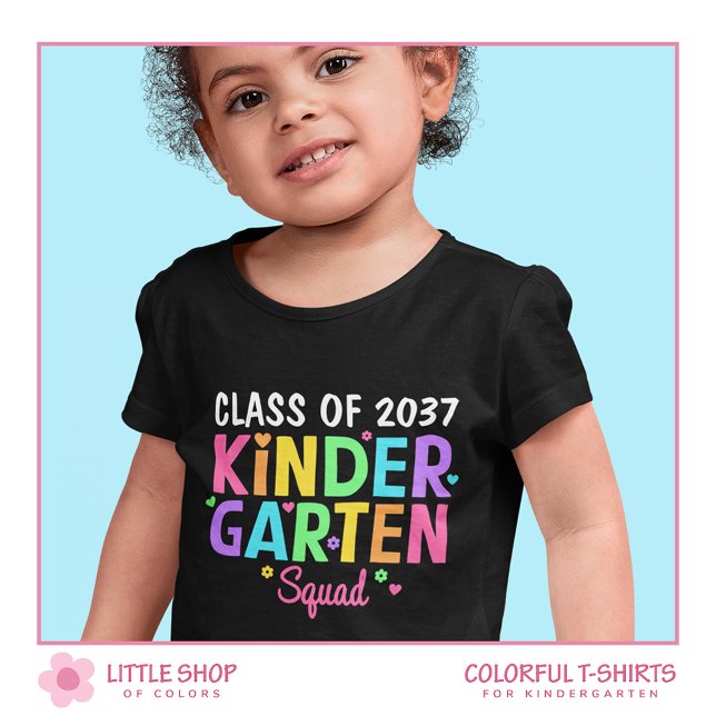 Class of 2037 Kindergarten Squad T-Shirt (Creator Uploaded)