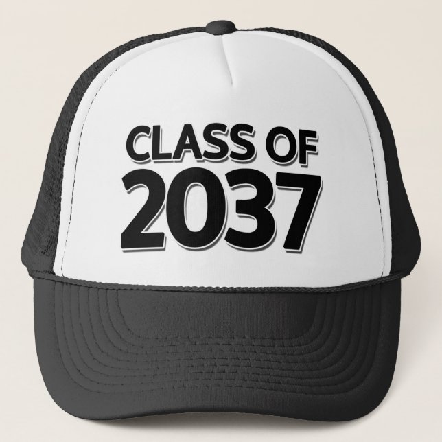 Class of 2037 trucker hat (Front)