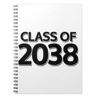 Class of 2038 notebook