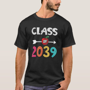 Class Of 2039  Pre K Graduate Preschool Graduation T-Shirt