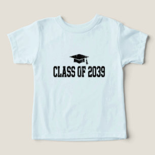 Class Of 2039 Shirt Varsity Graduation Shirt