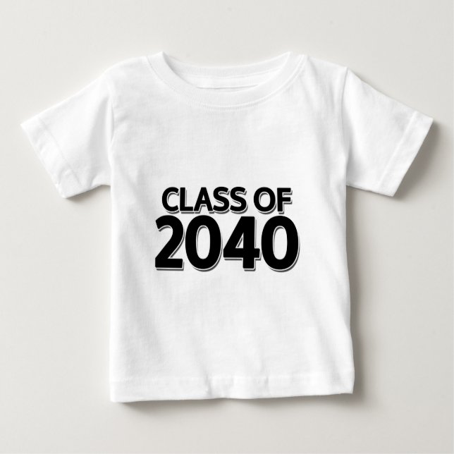 Class of 2040 baby T-Shirt (Front)