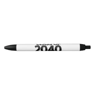 Class of 2040 black ink pen