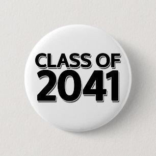 Class of 2041 6 cm round badge