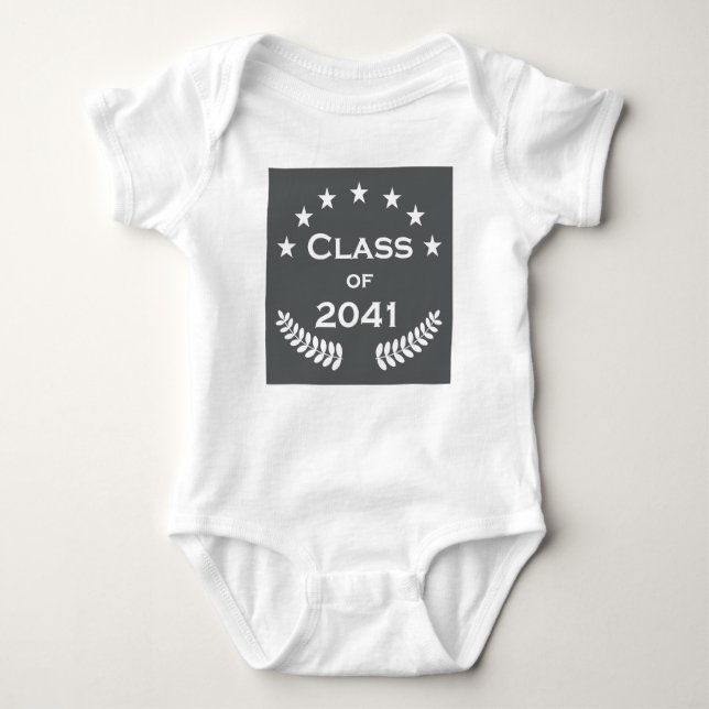 Class of 2041 baby bodysuit (Front)