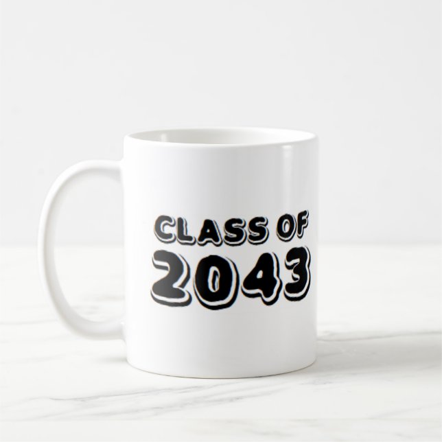 class of 2043 coffee mug (Left)