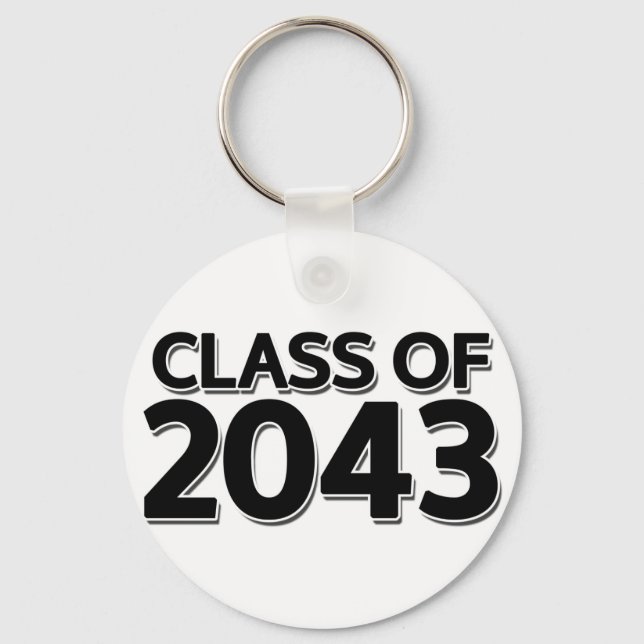 Class of 2043 key ring (Front)