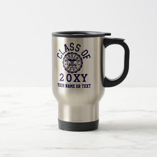 Class of 20?? BSN (Nursing) Travel Mug (Right)