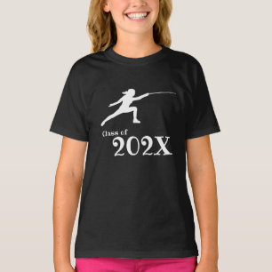Class Of 20?? Girl Fencing Team T-Shirt