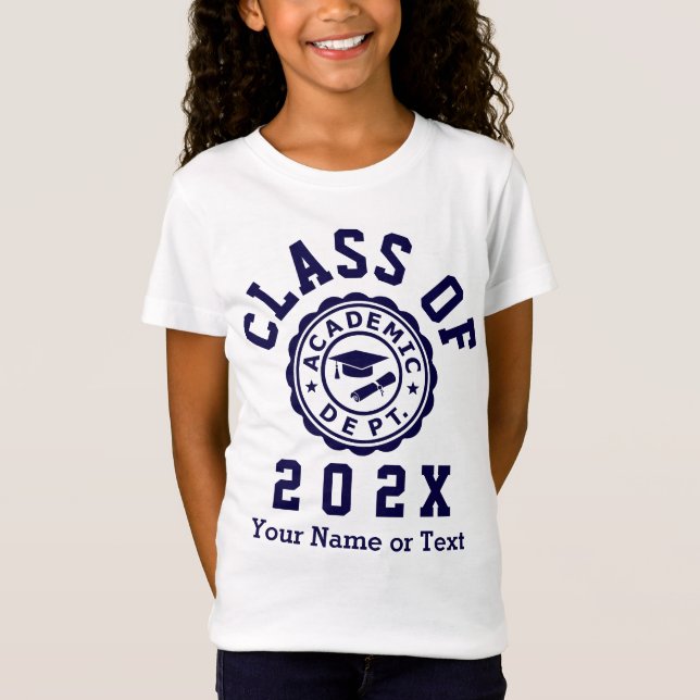 Class Of 20XX Graduation T-Shirt (Front)