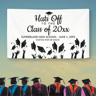 Class of 20XX School Name Graduation Party Sign