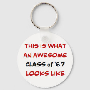class of '67, awesome key ring