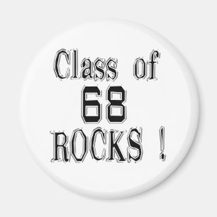 Class of '68 Rocks! Magnet