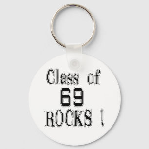 Class of '69 Rocks! Keychain