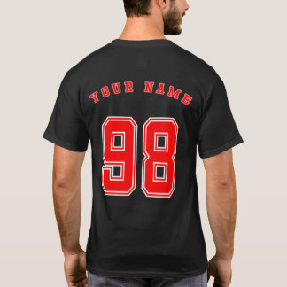 Class of 98 Front/Back with Name T-Shirt