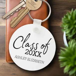 Class of ADD YEAR Graduation Party Key Ring