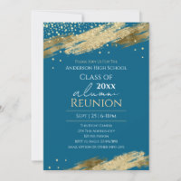 Class Of Any Year Alumni Reunion Invitation
