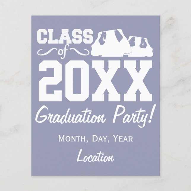 Class of ANY year custom flyers (Front)