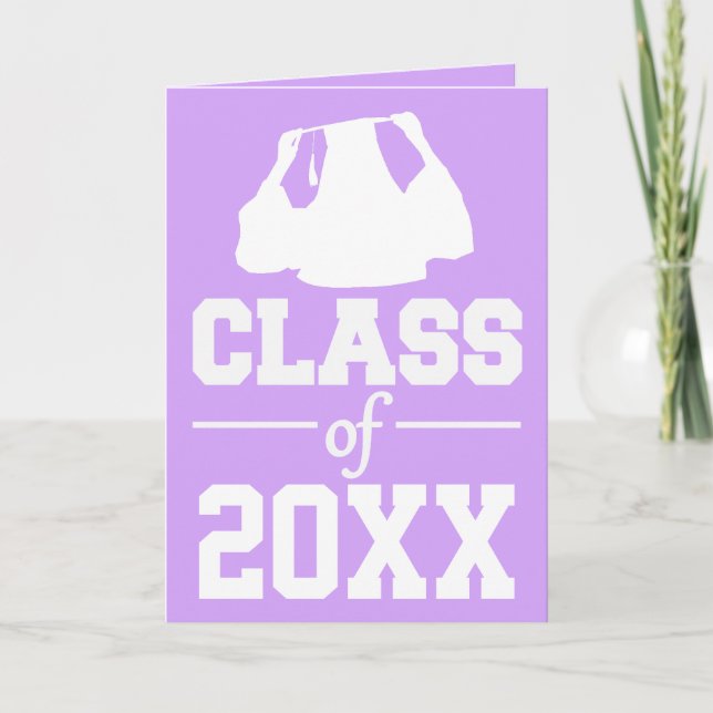 Class of ANY year custom greeting cards (Front)
