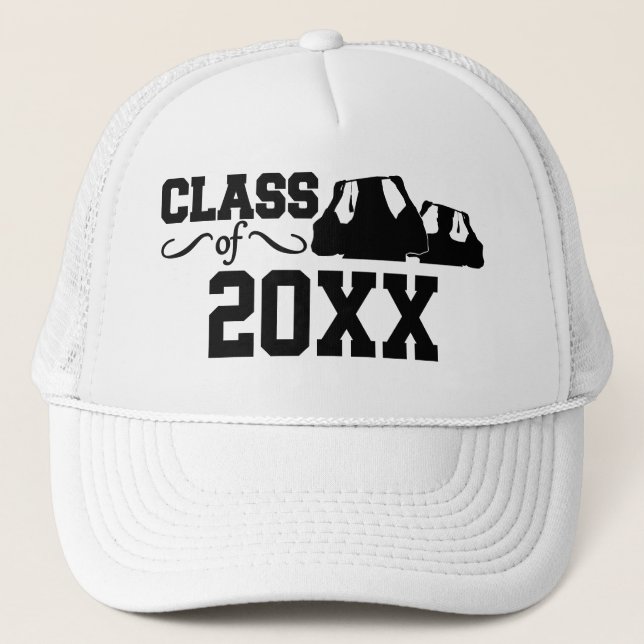 Class of ANY year custom hat - choose colour (Front)
