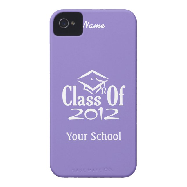 Class of ANY YEAR custom iPhone 4 case-mate Case-Mate iPhone Case (Back)