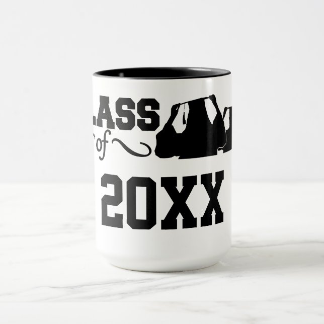 Class of ANY year custom mug -choose style, color (Center)