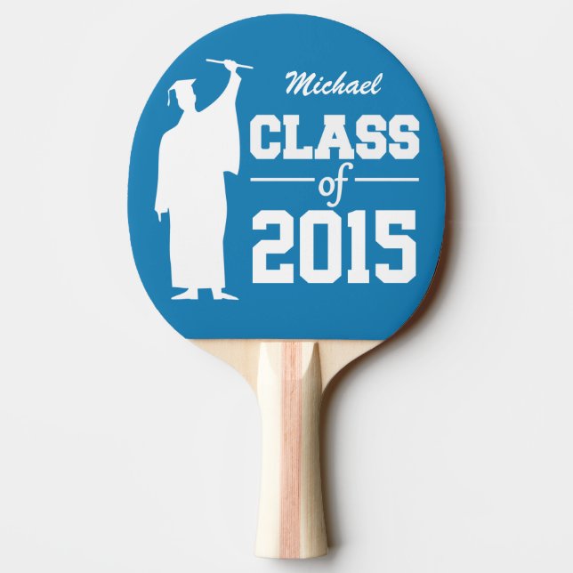 Class of ANY year custom text & colour paddle (Back)