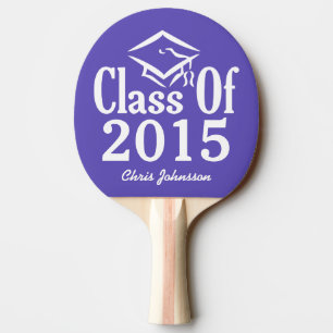 Class of ANY year custom text & colour paddle