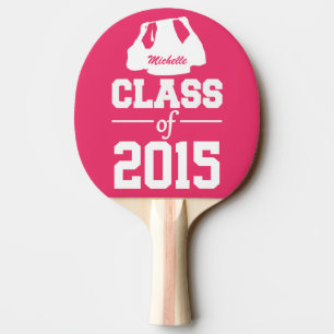 Class of ANY year custom text & colour paddle