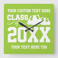 Class of ANY year custom wall clock