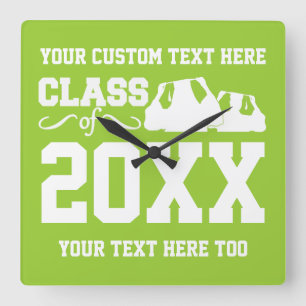 Class of ANY year custom wall clock