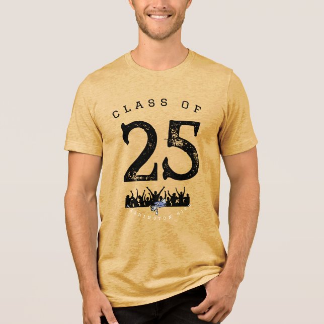 Class of Change to Needed Year Graduation/Reunion Tri-Blend Shirt (Front)