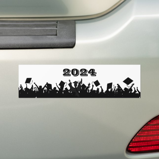 Class of Change Year what you see is what you get Bumper Sticker (On Car)