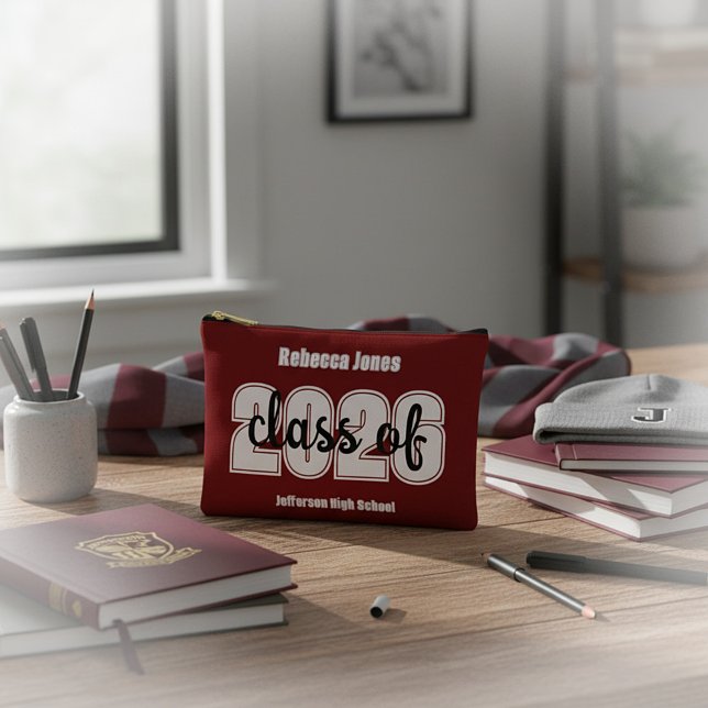 Class of: custom senior   accessory pouch (Creator Uploaded)