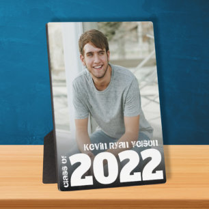 Class of Grad Photo Easel Back Plaque