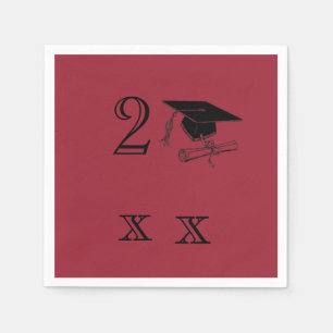 Class Of Grads Ideas Cap Diploma Napkins